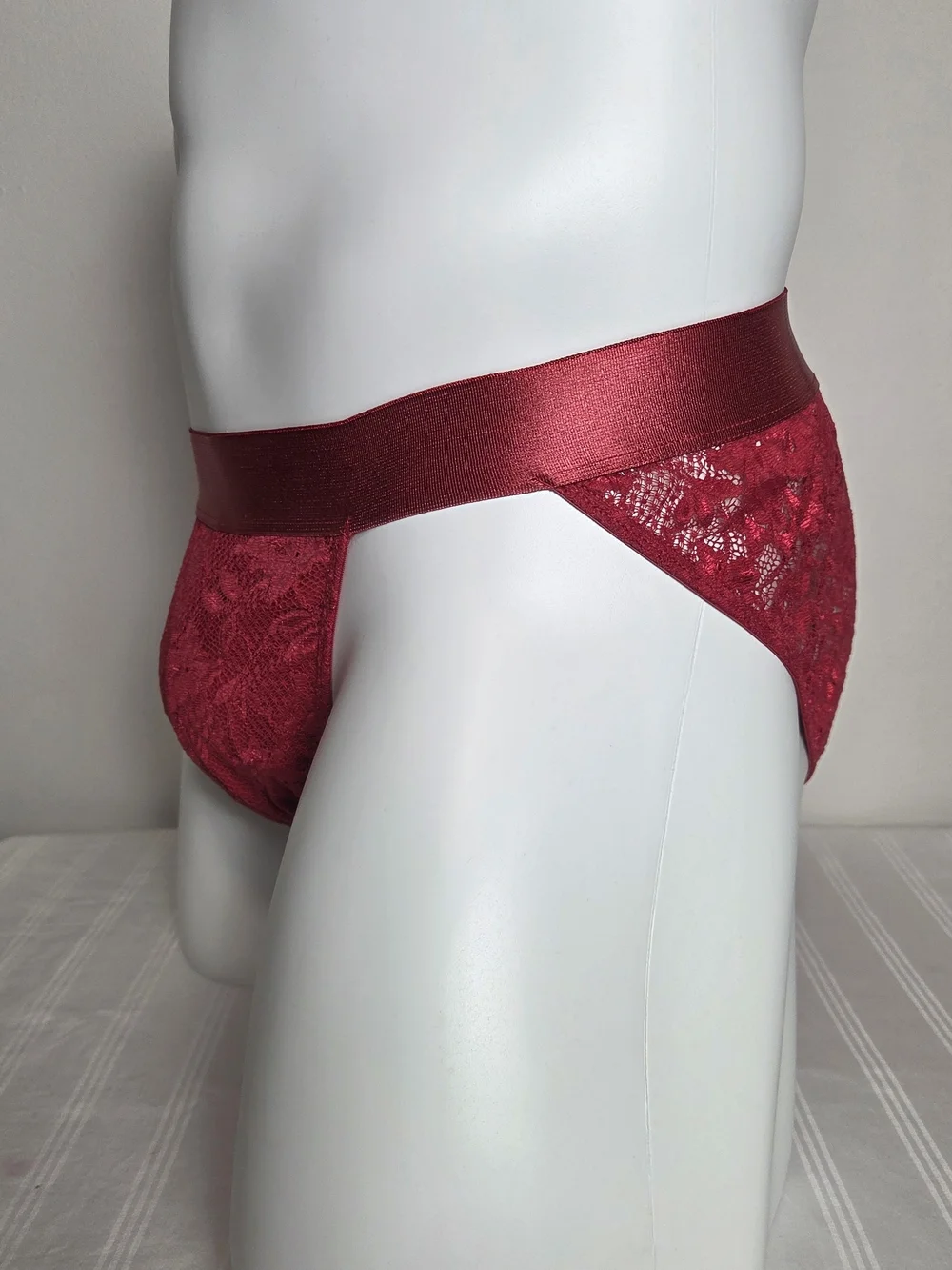 Cosabella Mystic Red Lace Sports Brief